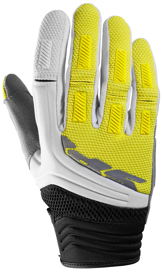 Spidi Mega-X Youth Gloves, yellow, Size M for Kids, yellow, Size M