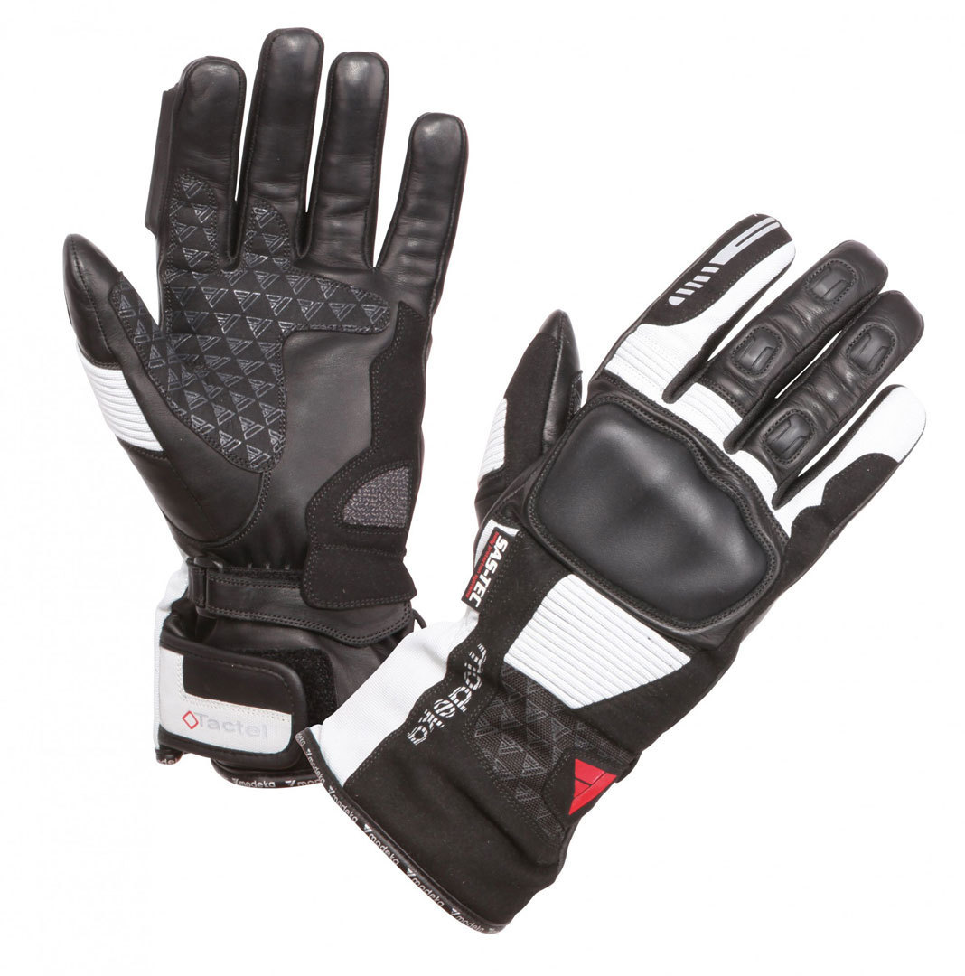 Modeka Tacoma Motorcycle Gloves, black-grey, Size S, black-grey, Size S