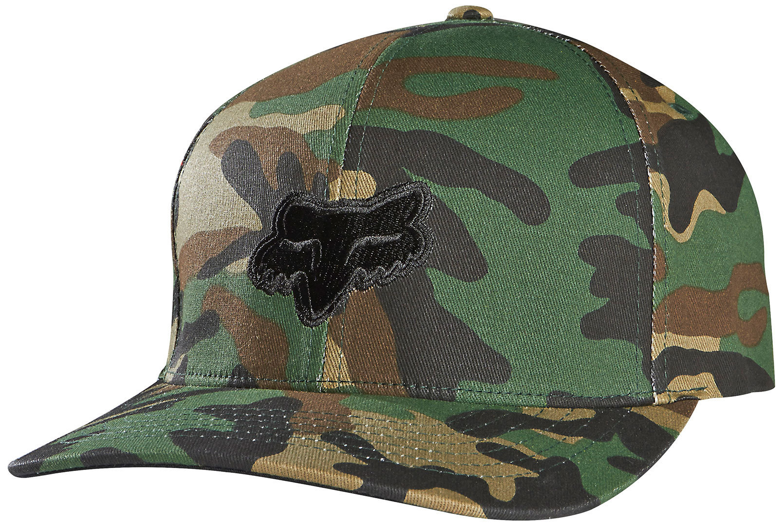 FOX Legacy Flexfit Cap, green-brown, Size L XL, green-brown, Size L XL