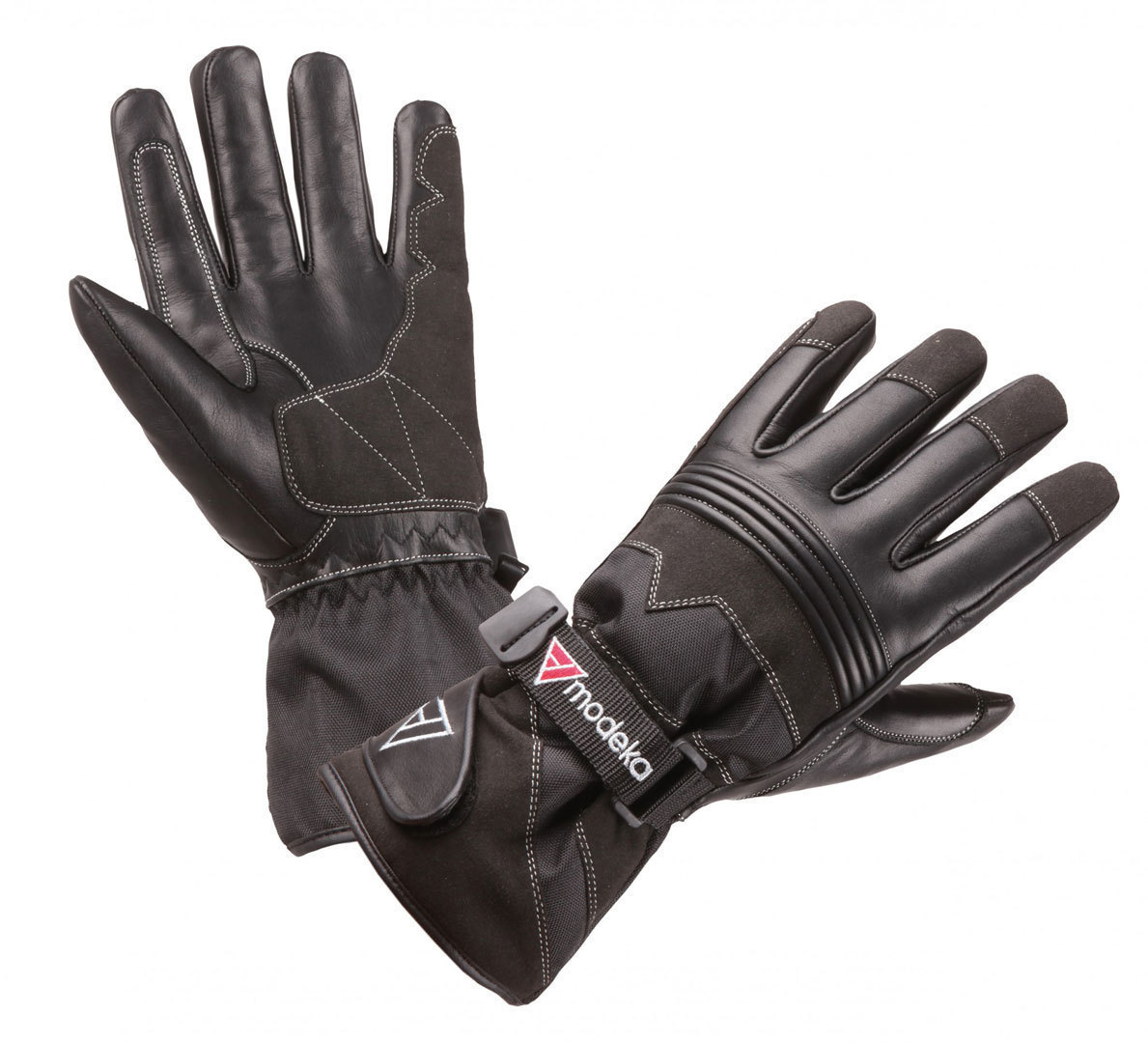 Modeka Freeze Evo Motorcycle Gloves, black, Size S, black, Size S