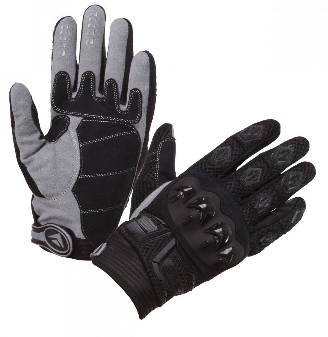 Modeka MX Top Gloves, black, Size S, black, Size S