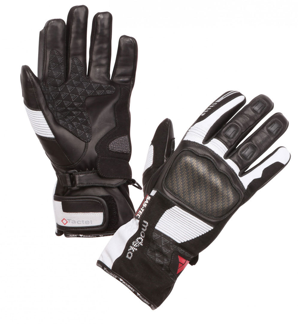 Modeka Tacoma Ladies Motorcycle Gloves, black-grey, Size XS for Women, black-grey, Size XS for Women