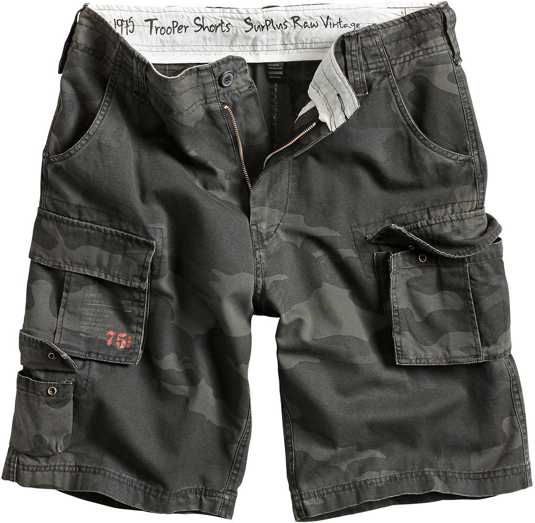 Surplus Trooper Shorts, black, Size S, black, Size S