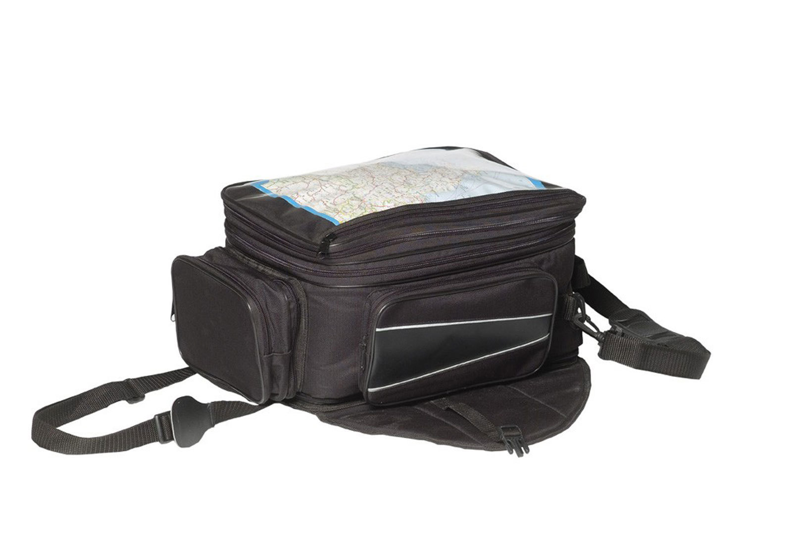 Modeka Tank-Bag, black, black, Size One Size