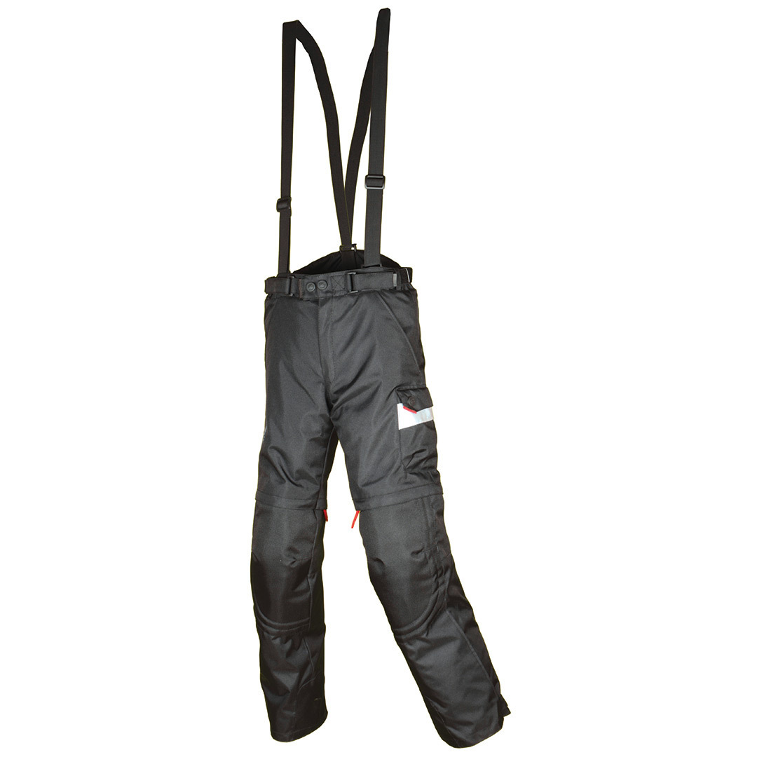 Booster Seagull motorcycle kids textile pants, black, Size 116, black, Size 116