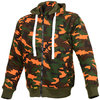 Booster core motorcycle zip hoodie top