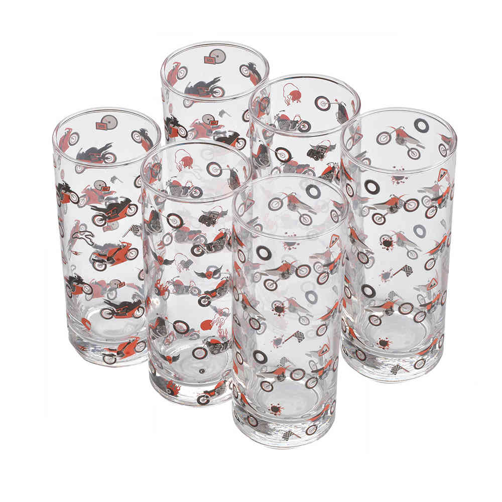 Booster Drink Glass Set (6 Pieces)