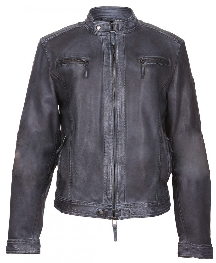 Modeka Milow Leather Jacket, black, Size M, black, Size M