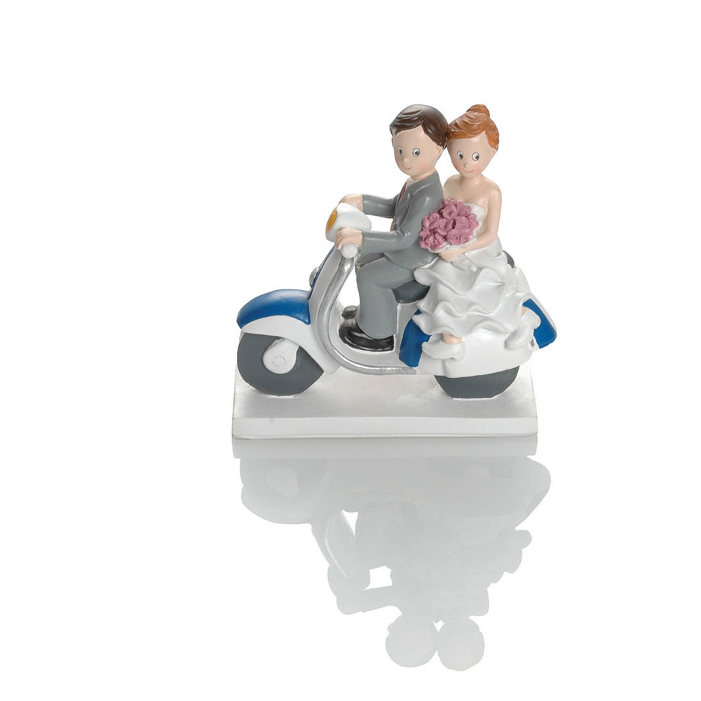 Booster Deko Figur Hochzeit Roller 3