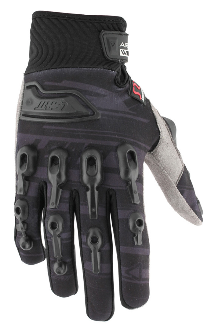 Leatt AirFlex Wind Handschoenen, zwart, afmeting XS