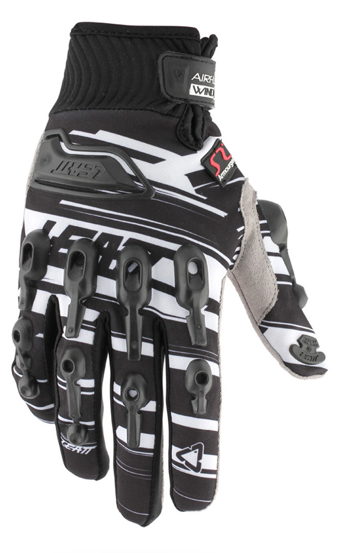Leatt AirFlex Wind Handschoenen, wit, afmeting 2XL