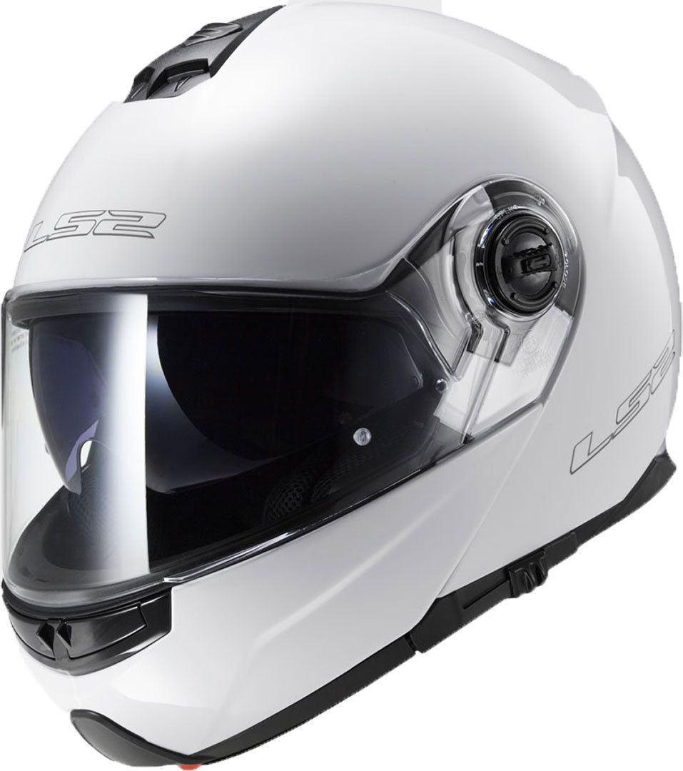 LS2 FF325 Strobe Helmet, white, Size XS, white, Size XS