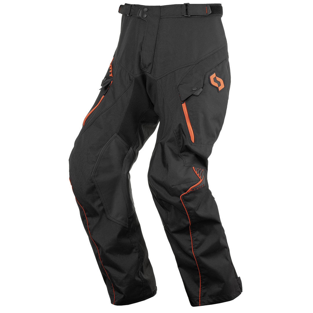 Scott Adventure 2 Byxor, svart-orange, storlek 30