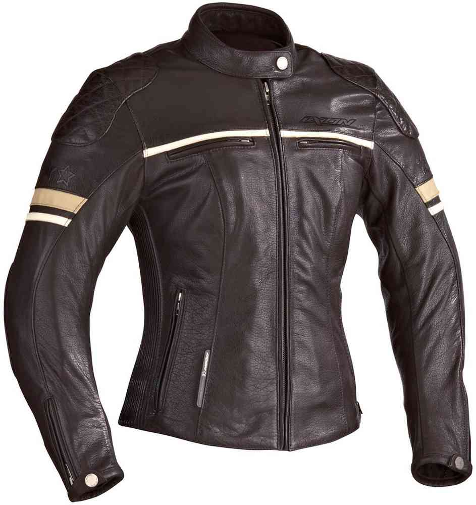 Ixon Motors Chaqueta de cuero de las señoras