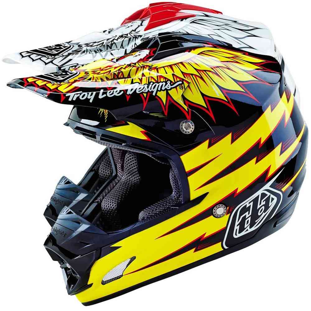 Troy Lee Designs SE3 Flight Motocross Helmet Motocross-kypärä