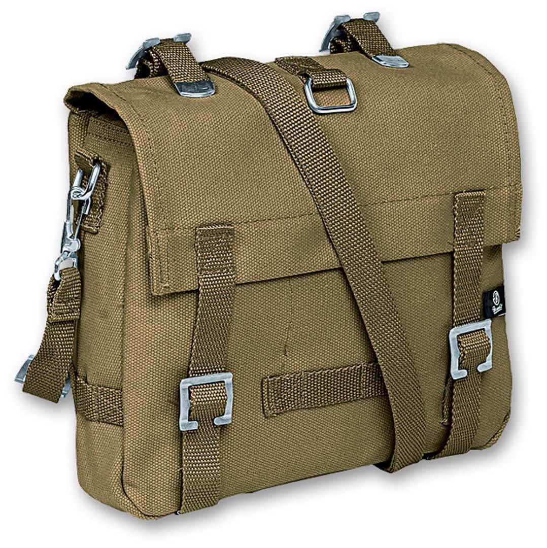 Brandit Canvas S Bag, green, green, Size One Size