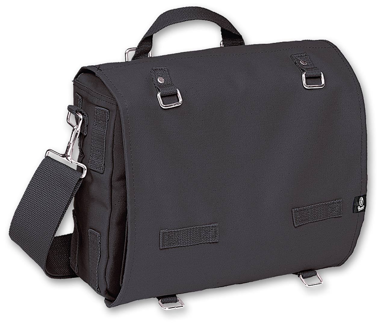 Brandit Canvas L Bag, black, black, Size One Size