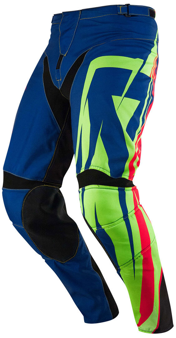 Acerbis Suckerpunch SE Motocross Pants, blue-yellow, Size 28, blue-yellow, Size 28