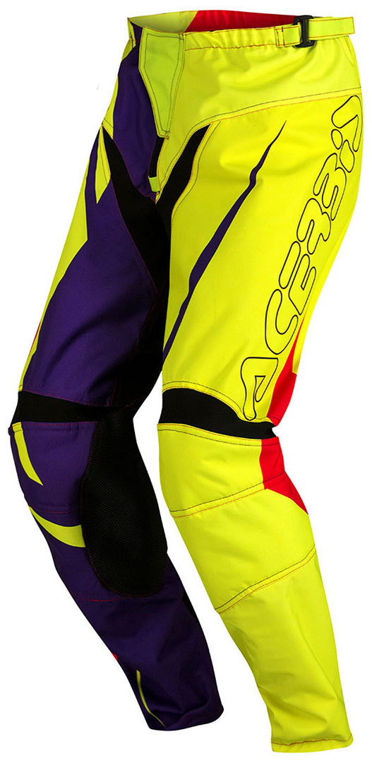 Acerbis Spellblast SE Motocross Pants, blue-yellow, Size 30, blue-yellow, Size 30
