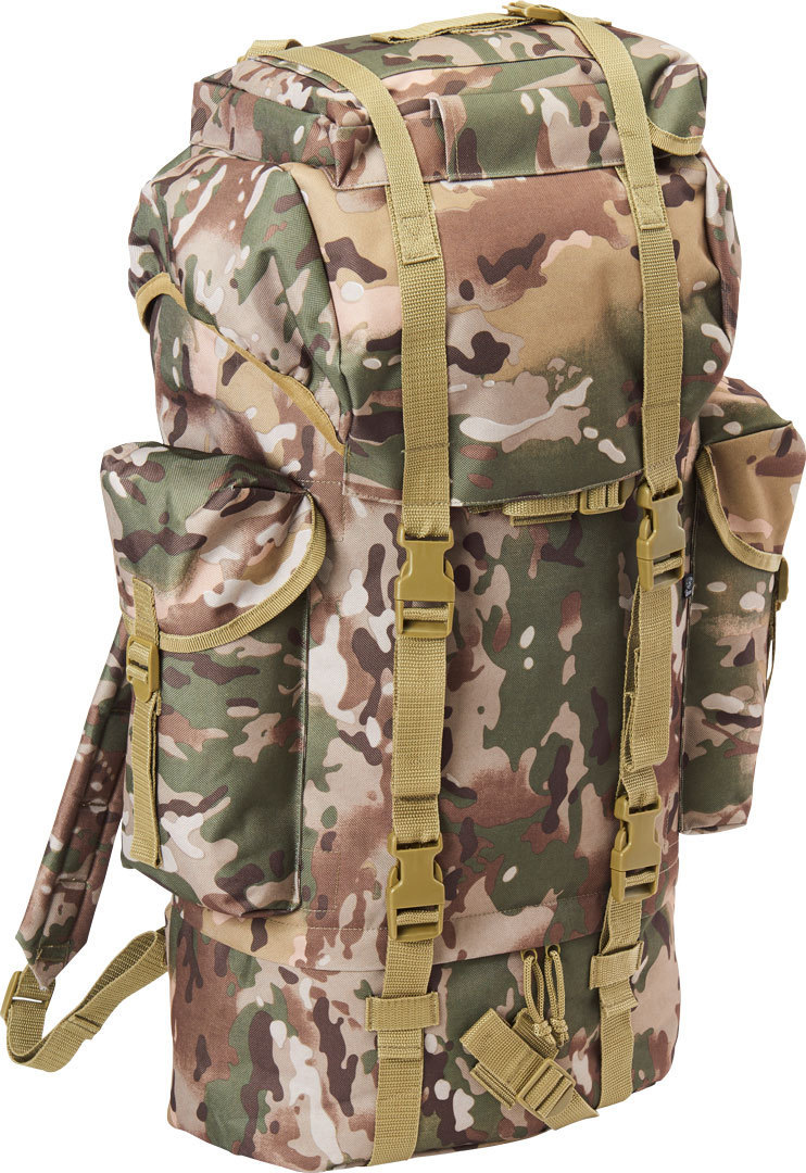 Brandit Nylon Backpack, beige, beige, Size One Size