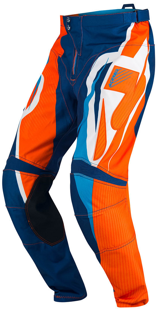 Side view of Acerbis Profile Motocross Pants, black-blue, Size 30 for Men