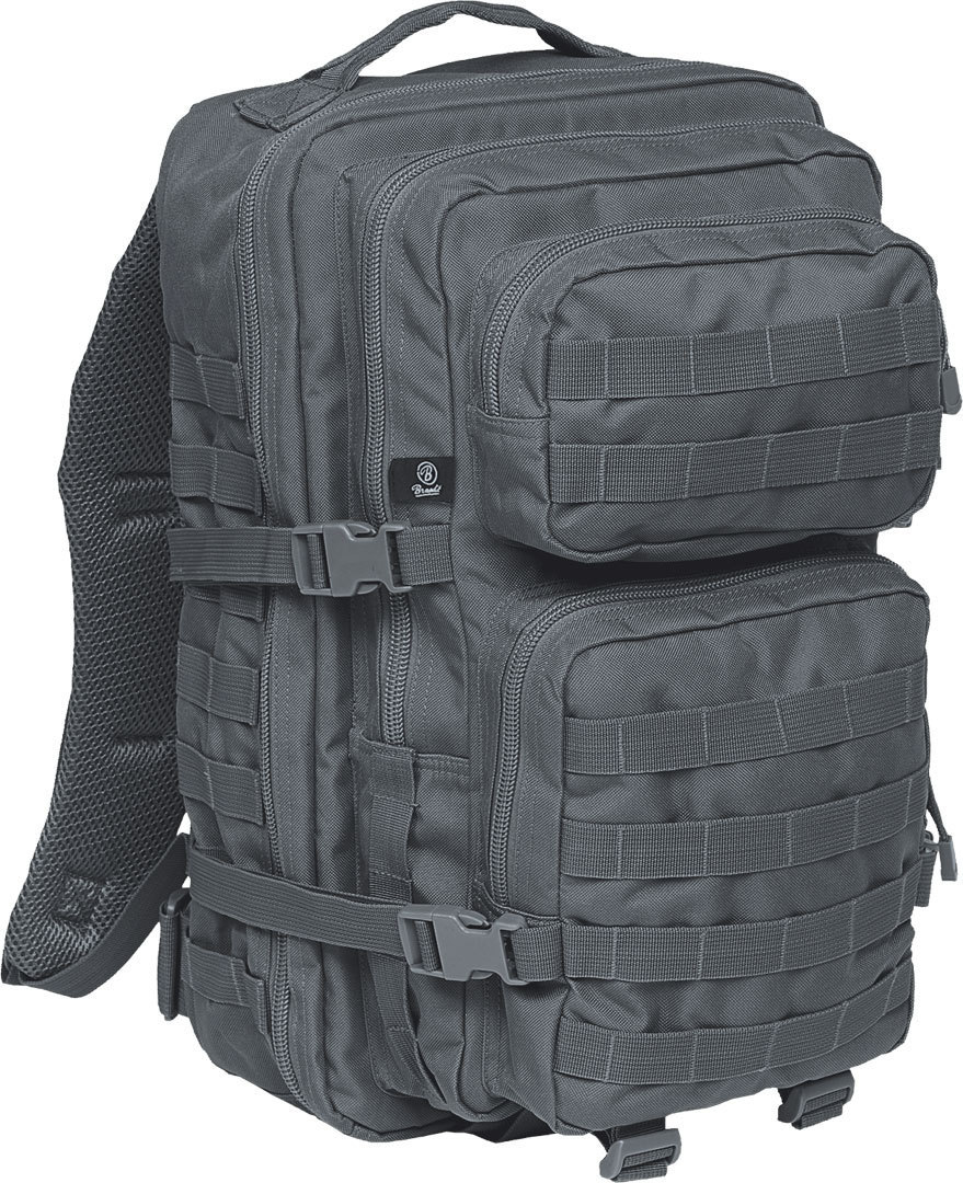 Brandit US Cooper L Backpack, black-grey, black-grey, Size One Size