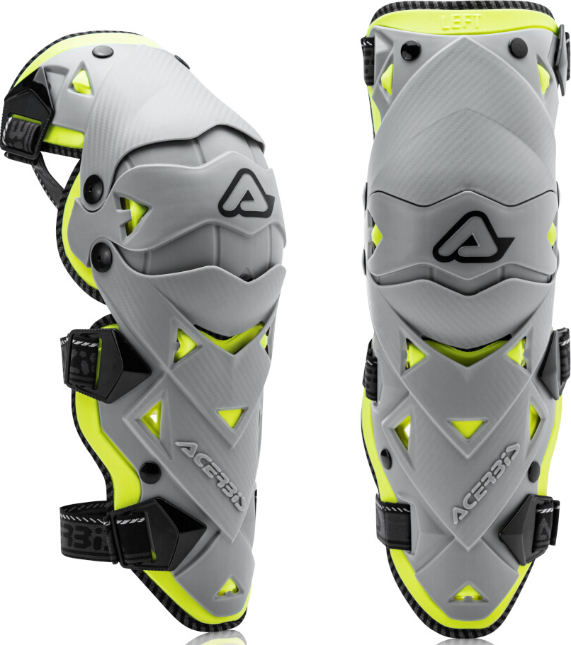 Acerbis Impact Evo 3.0 Knee Protectors, black, black, Size One Size