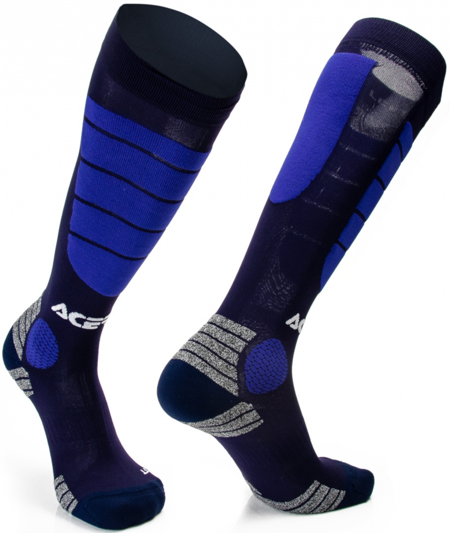 Acerbis Motocross Impact Socks, blue, Size S M, blue, Size S M