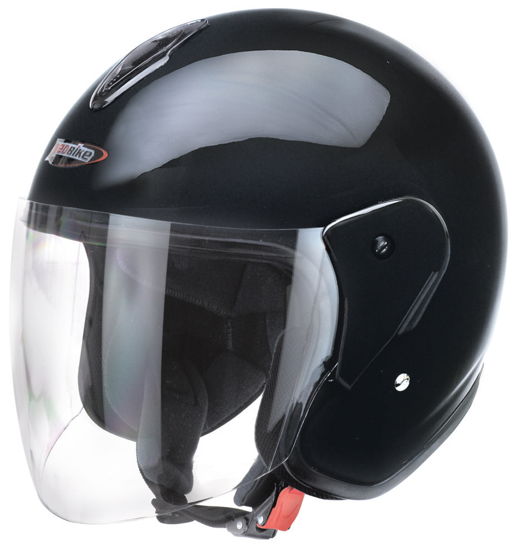 Redbike RB- 915 Jet hjälm, svart, storlek 2XL