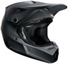 FOX V3 Matte Black KInder Motocross Helm
