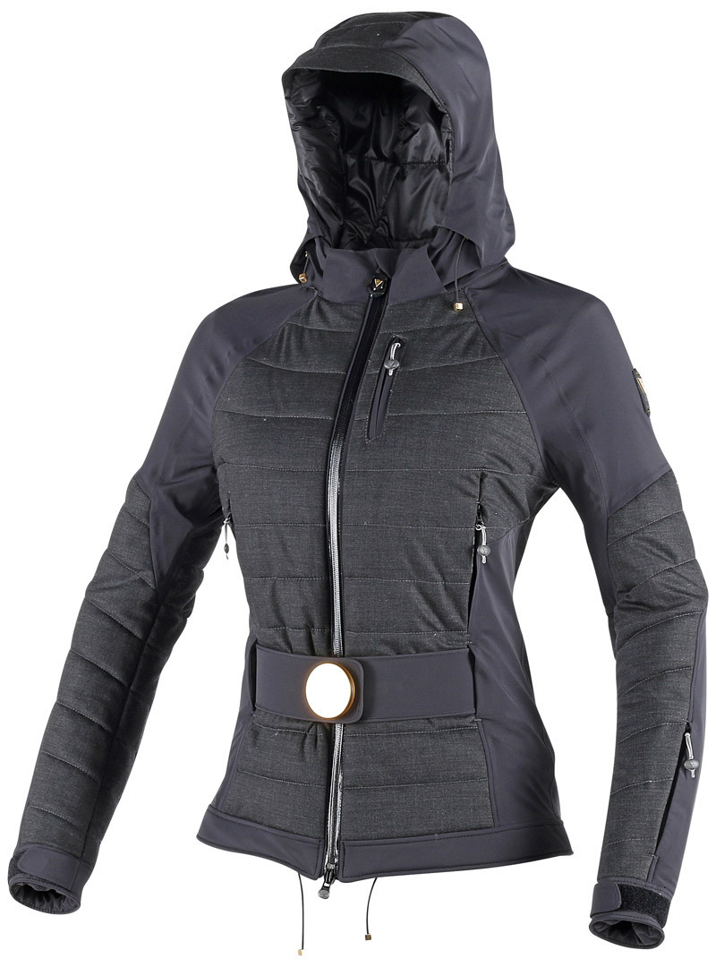 Dainese Mimas D-Dry Lady Ski, nero-grigio, dimensione S per donne