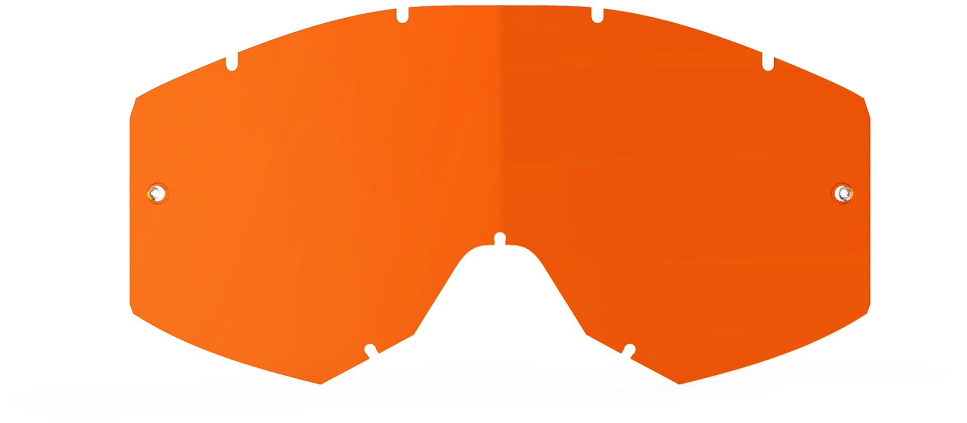 Klim Radius Moto Pro Replacement Lens, orange, orange, Size One Size