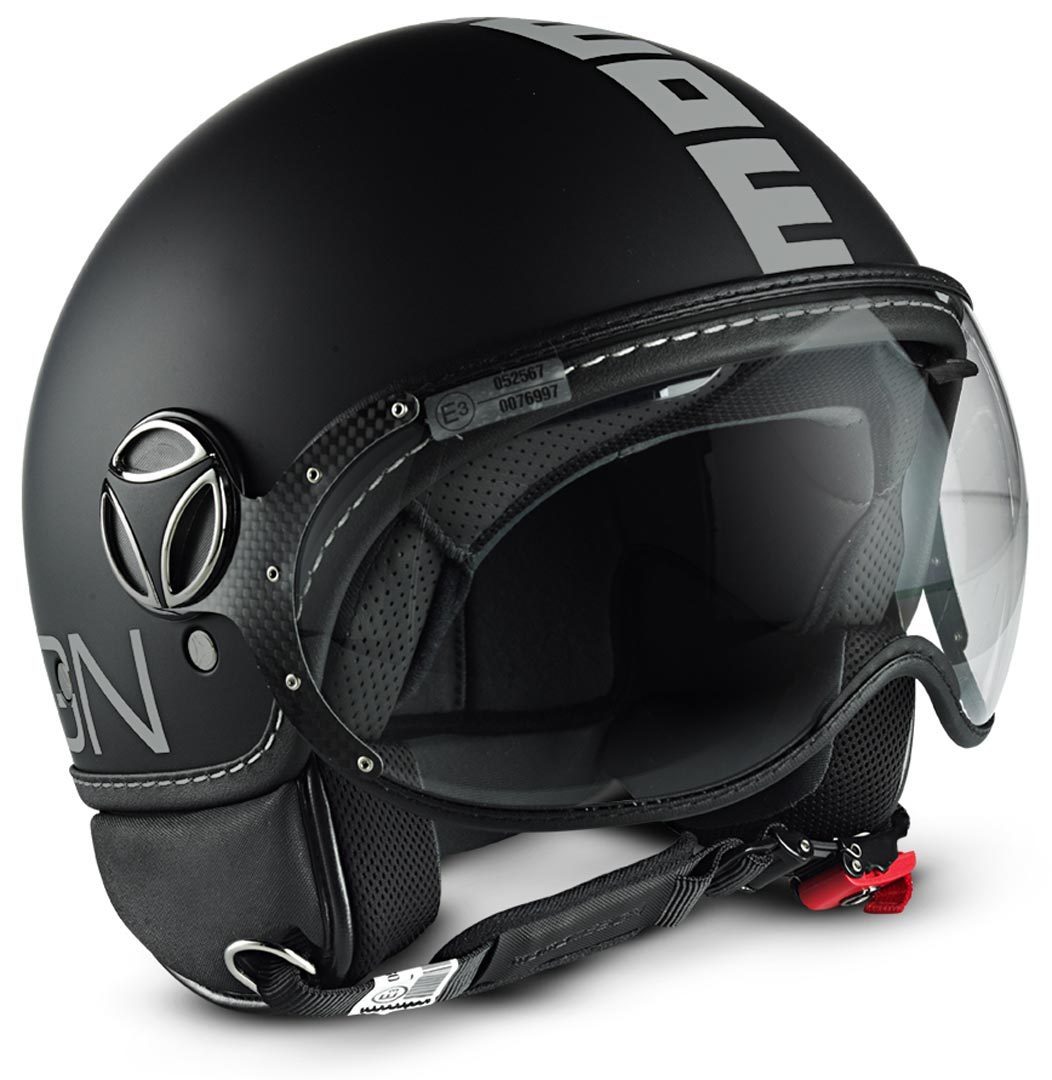 MOMO FGTR Classic Glossy Metal Logo Silver