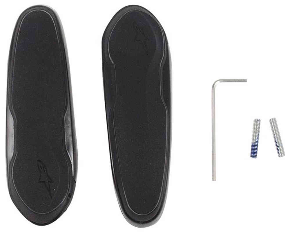 ALPINESTARS Replacement Toe Slider Set for Supertech and SMX Boots Black 