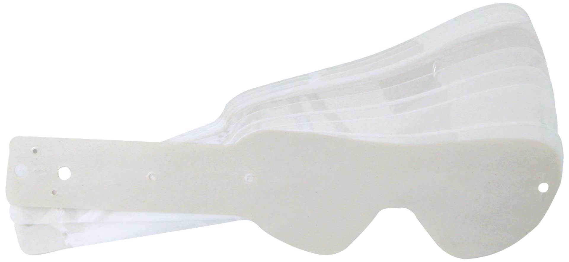 Scott Voltage MX/Voltage Pro Air/83/87/89/Bevo Works Holeshot Tear Off 10 Pack Tear Offs, clear, clear, Size One Size