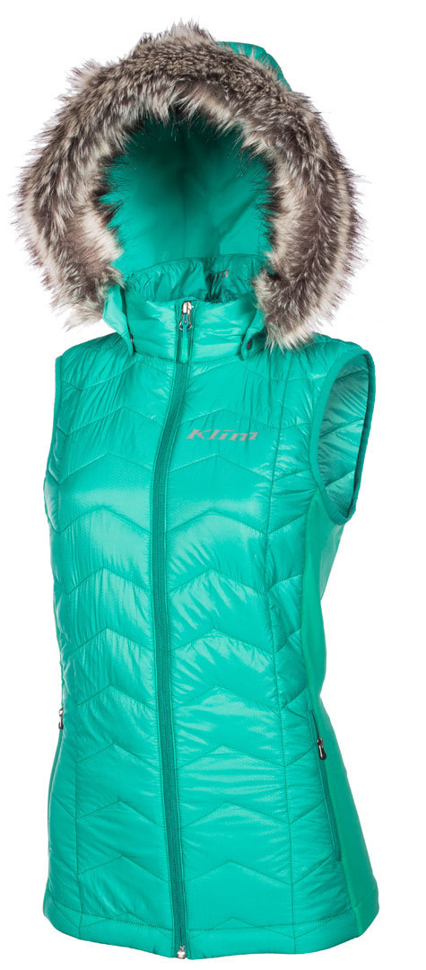 Klim Arise Ladies Vest, turquoise, Size XS for Women, turquoise, Size XS for Women