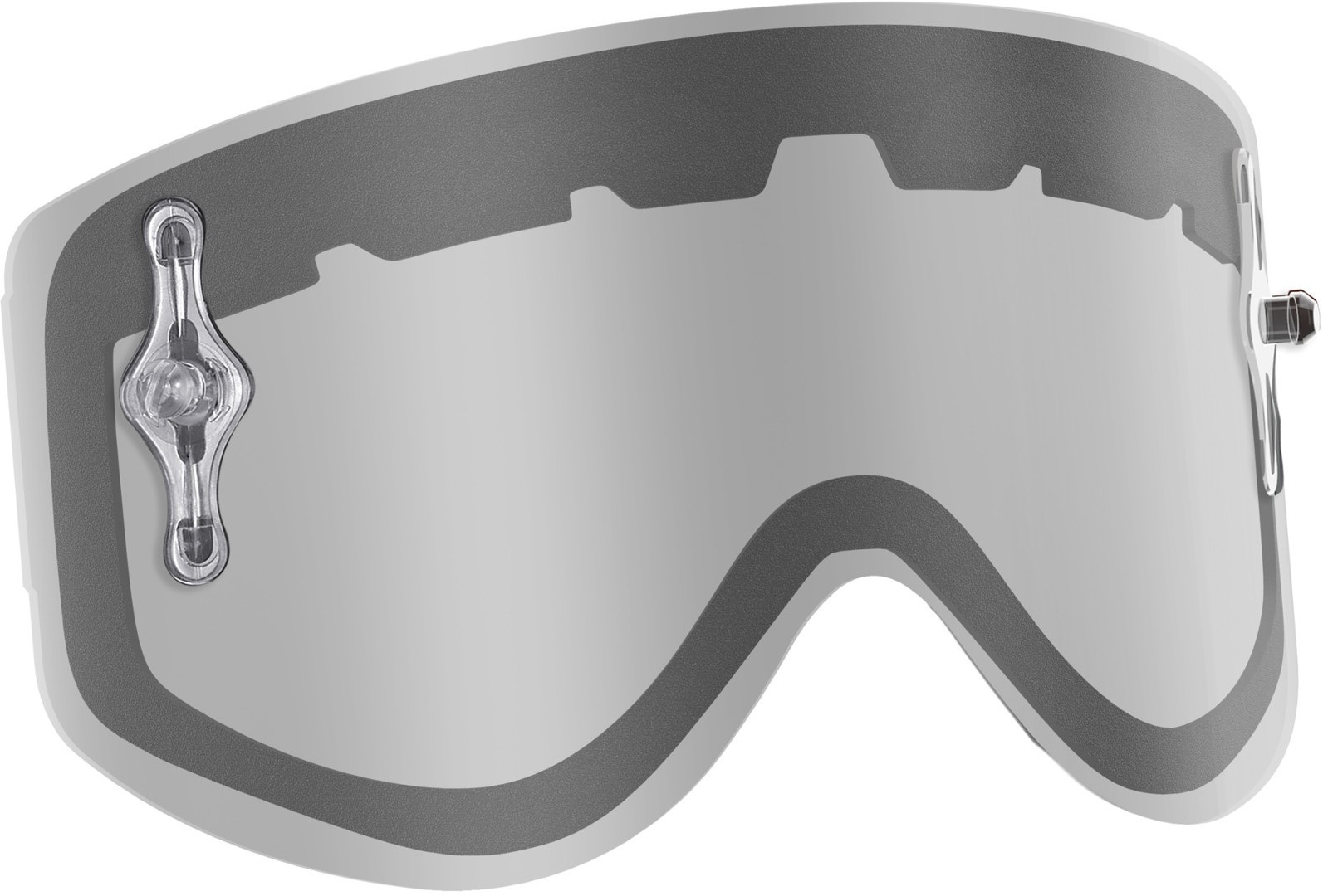 Scott RecoilXi/80 Series Works AntiFog AntiStick Double Replacement Lens, clear, clear