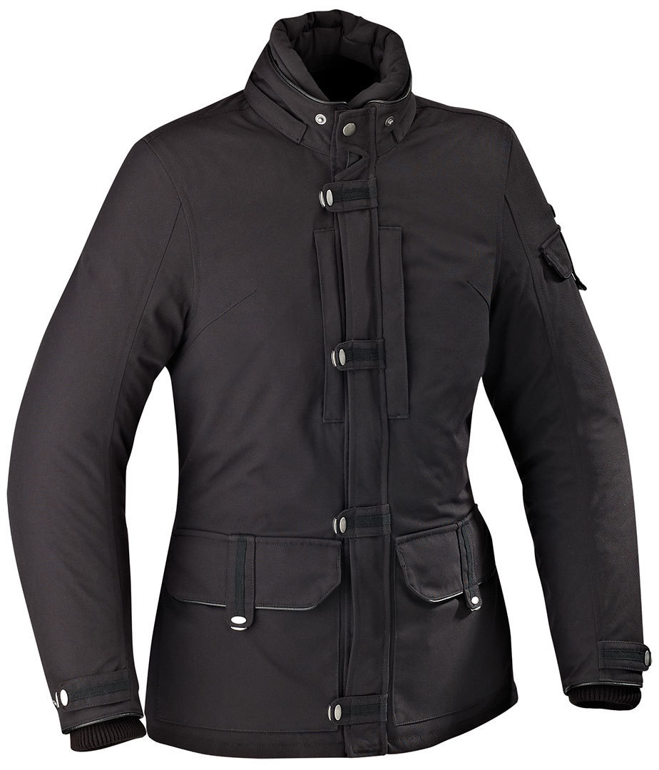 Ixon Ottawa Lady Ladies Textile Jacket, black, Size 2XL for Women, black, Size 2XL for Women