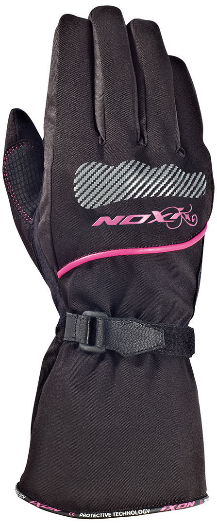 Ixon Pro Spy HP Ladies Motorcycle Gloves, black-white-pink, Size XL for Women, black-white-pink, Size XL for Women