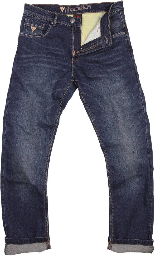 Modeka Glenn Jeans Pants, blue, Size 34, blue, Size 34