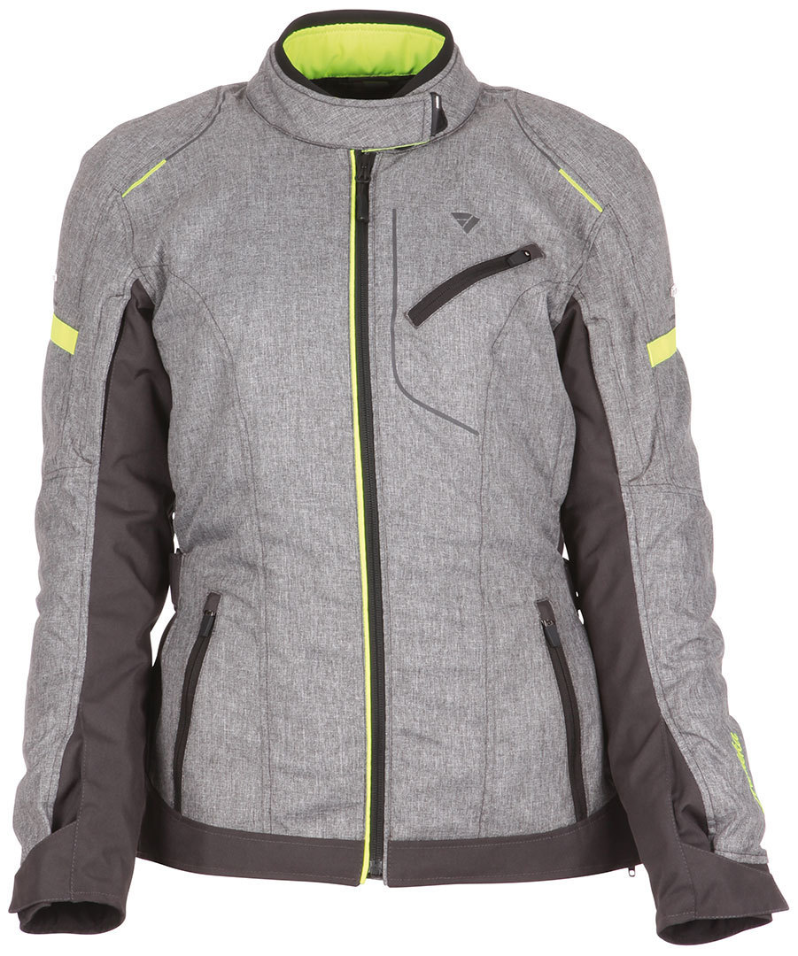 Modeka Sunnylou Ladies Textile Jacket, grey, Size 34 for Women, grey, Size 34 for Women