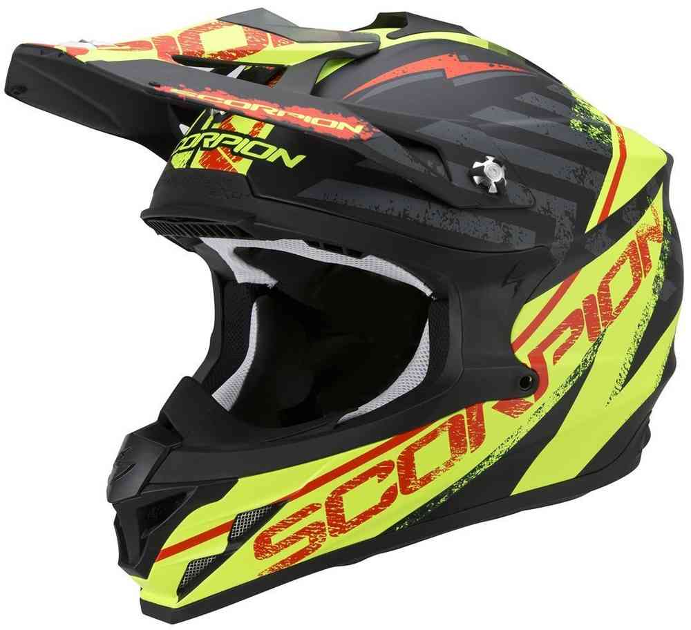 Scorpion VX-15 Evo Air Gamma Cross helm