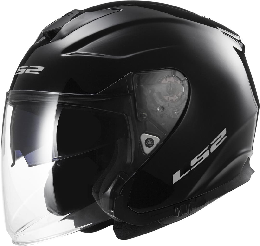LS2 Infinity OF521 Jet Helmet, black, Size XS, black, Size XS