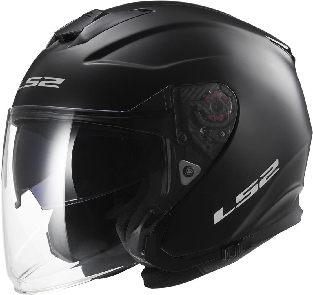 LS2 Infinity OF521 Jet Helmet, black, Size 2XS, black, Size 2XS