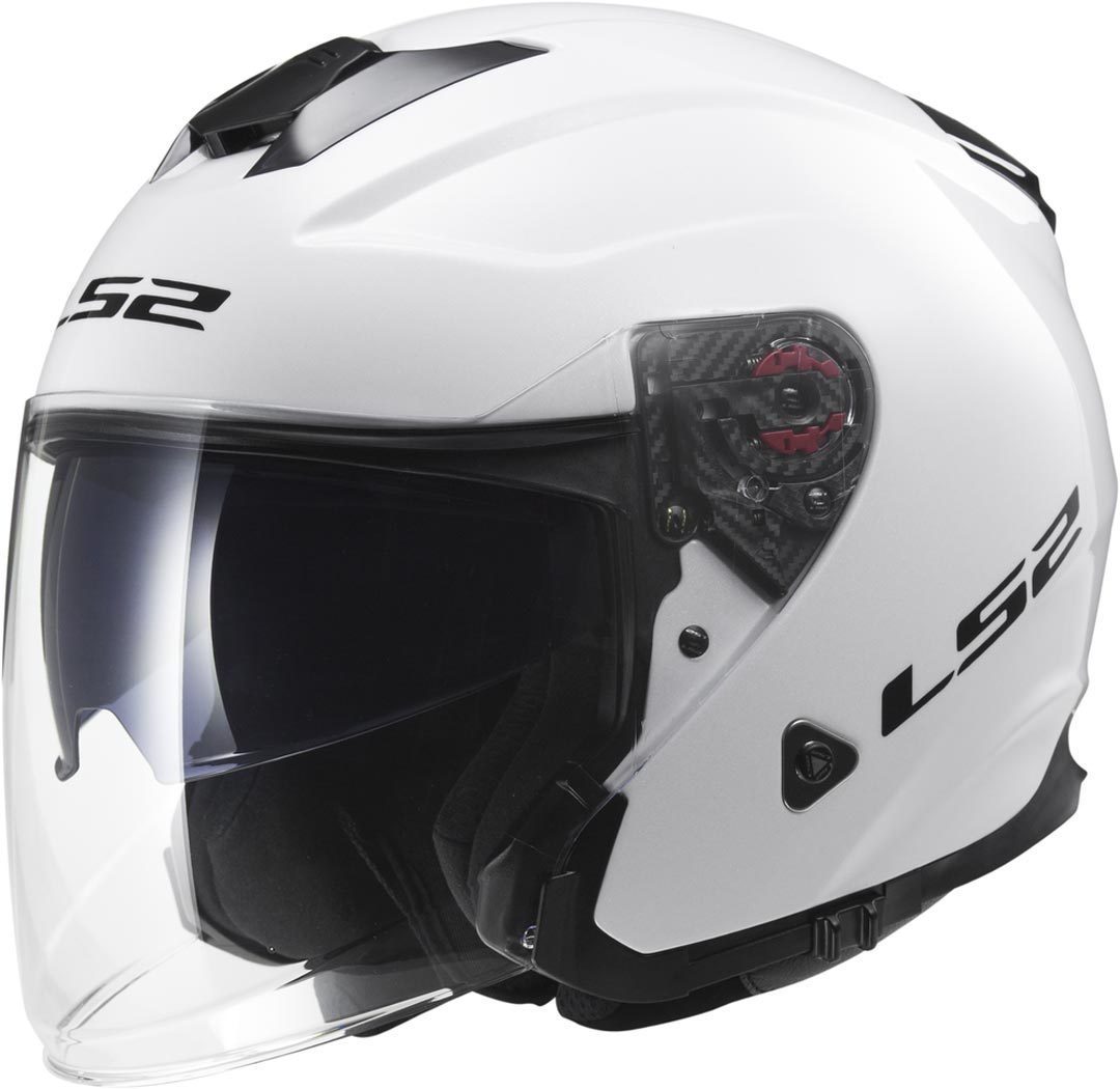 LS2 Infinity OF521 Jet Helmet, white, Size 2XS, white, Size 2XS