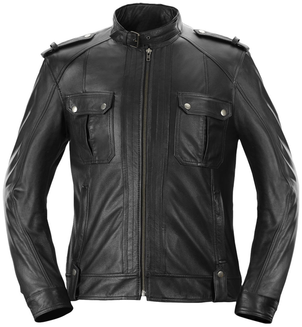 Büse Manhattan Leather Jacket, black, Size 56, black, Size 56