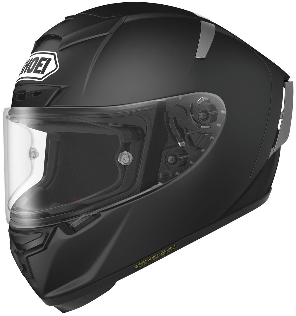 Shoei X-Spirit III Helm, schwarz, Größe 2XL, schwarz, Größe 2XL