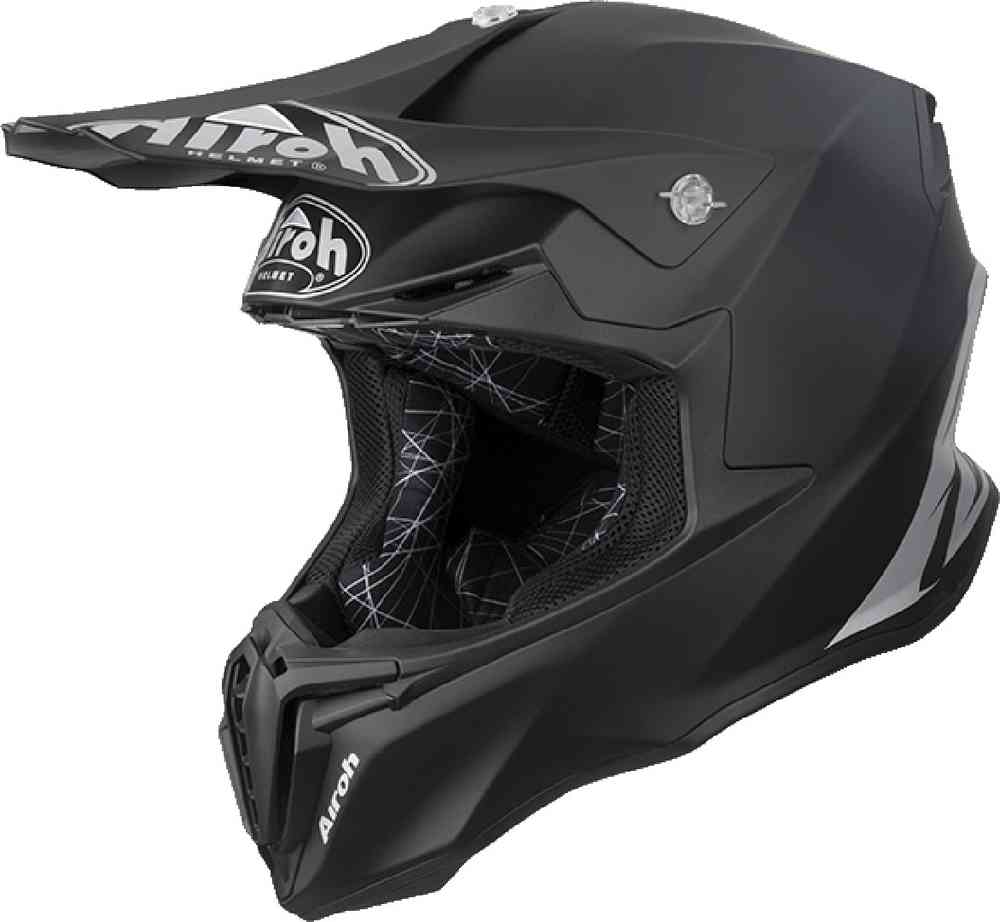 Airoh Twist Color MX Helm Schwarz Matt