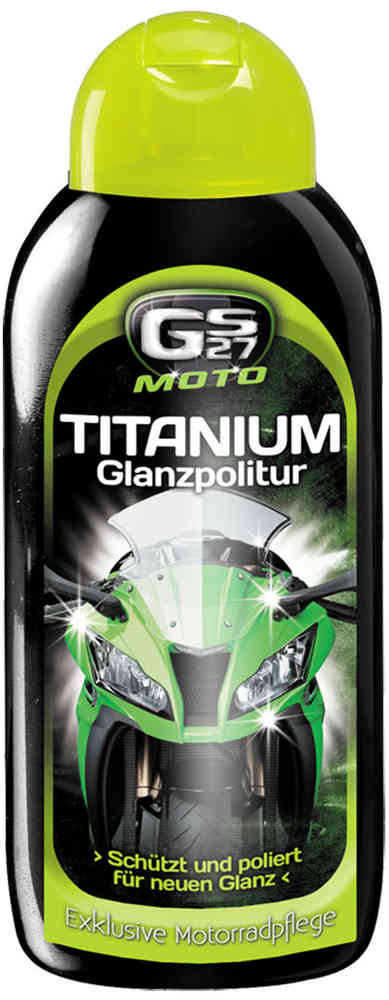 GS27 Moto Titaani Ultra Shine ja suojaus