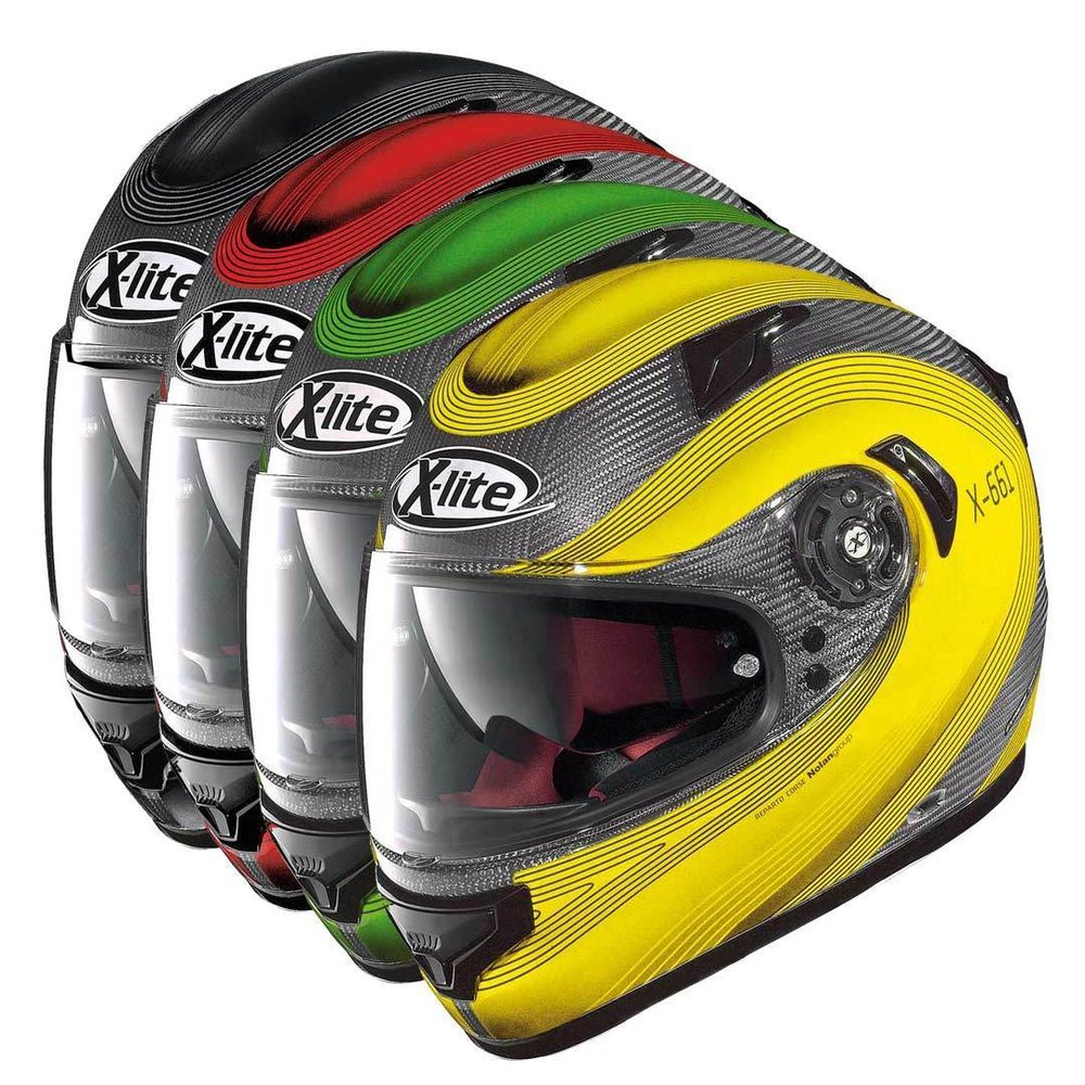 X-Lite X-661 Extreme Titanium Verdon N-Com Casco